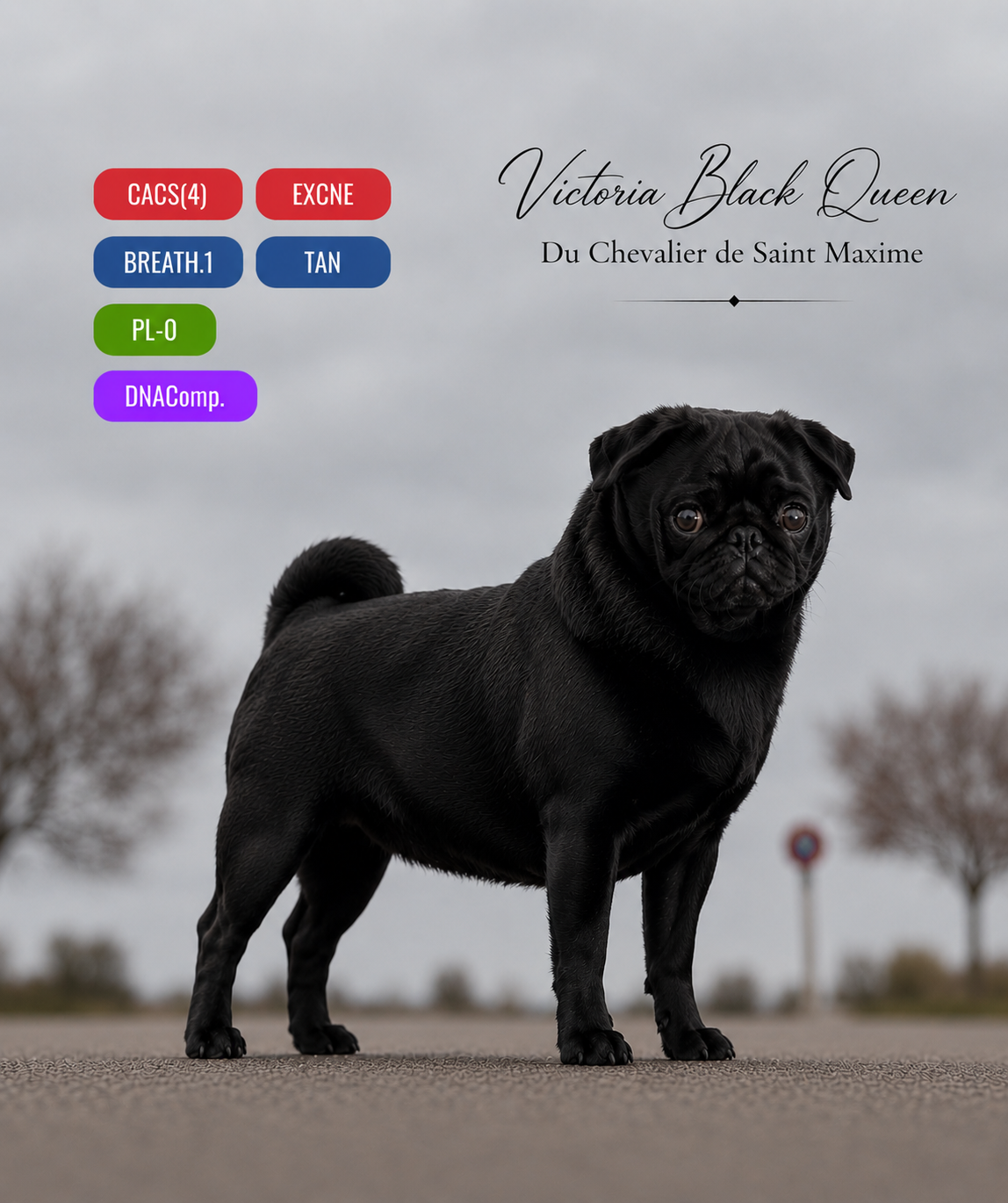 Victoria Black Queen « Vita » Du chevalier de saint maxime